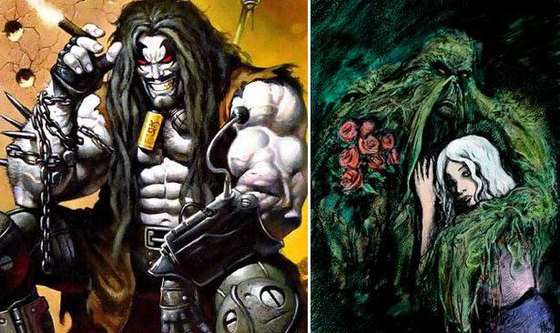 Lobo e Monstro do Pântano Lobo e Monstro do Pântano