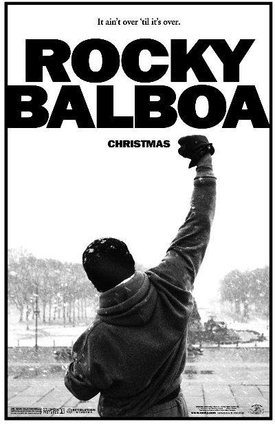 Cartaz de "Rocky Balboa", que deveria ser o 6&ordm; e &uacute;ltimo filme da franquia.