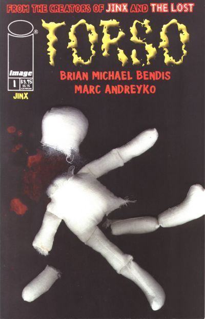 Capa dos quadrinhos "Torso", criação de Brian Bendis e Marc Anreyko