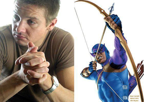 Jeremy Renner pode interpretar Hawkeye