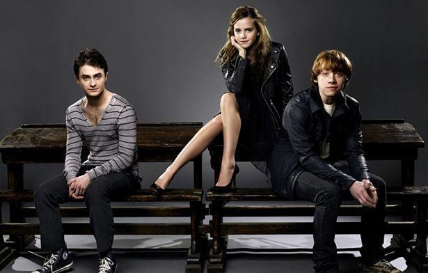 Daniel Radcliffe, Emma Watson e Rupert Grint Daniel Radcliffe, Emma Watson e Rupert Grint