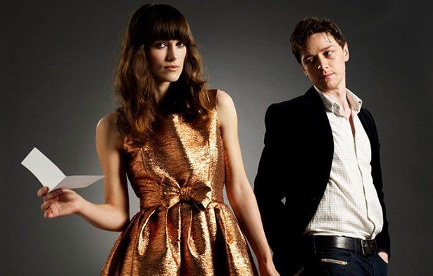 Keira Knightley e James McAvoy Keira Knightley e James McAvoy