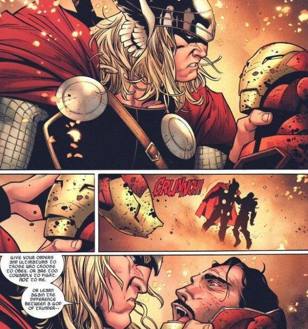 Thor x Homem de Ferro