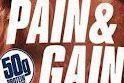 Dwayne Johnson e Mark Wahlberg estampam pôster de Pain & Gain