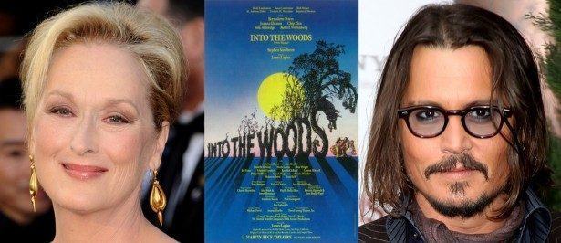 Meryl Streep e Johnny Depp devem estrelar o musical Into The Woods