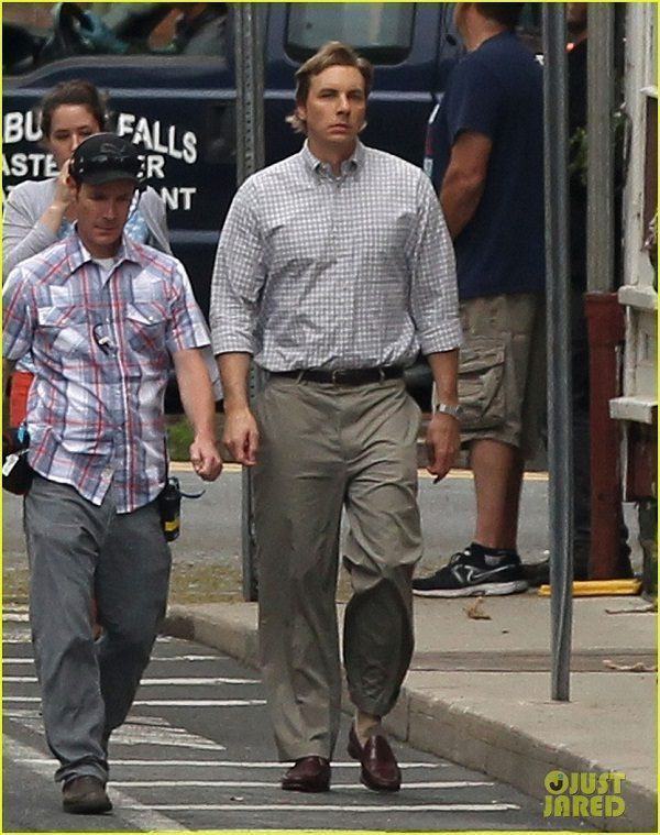 Exclusive... Dax Shepard Heads To The Set Of "The Judge"