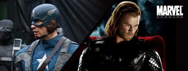 Capitão América e Thor