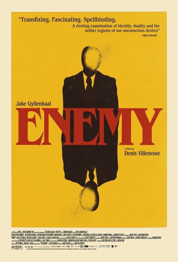 Enemy, suspense com Jake Gyllenhaal, ganha primeiro trailer e pôster