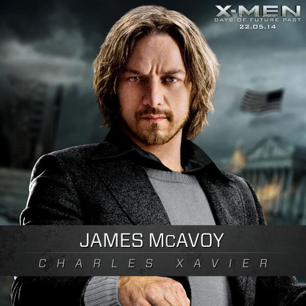 James McAvoy Professor X Days of Future Past