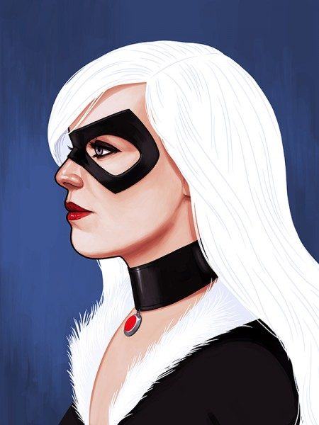 BlackCat-Mike-Mitchell-Mondo-Marvel-450x600