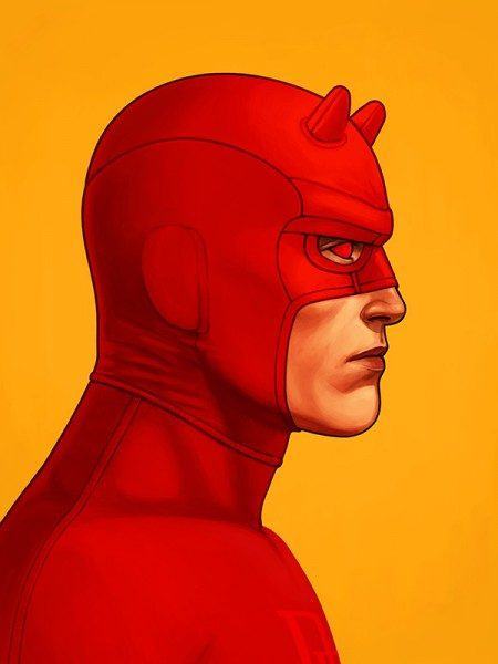 Daredevil-Mike-Mitchell-Mondo-Marvel-450x600