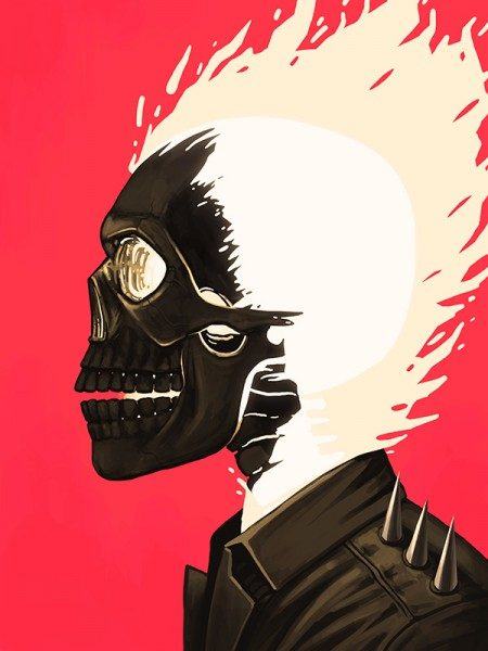 GhostRider-Mike-Mitchell-Mondo-Marvel-450x600