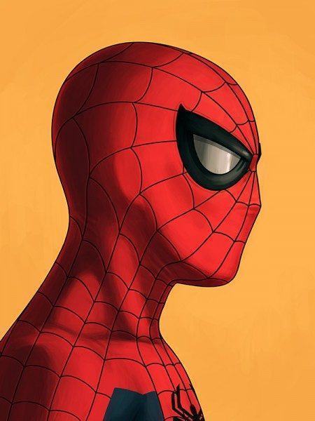 SpiderMan-variant-Mike-Mitchell-Mondo-Marvel-450x600