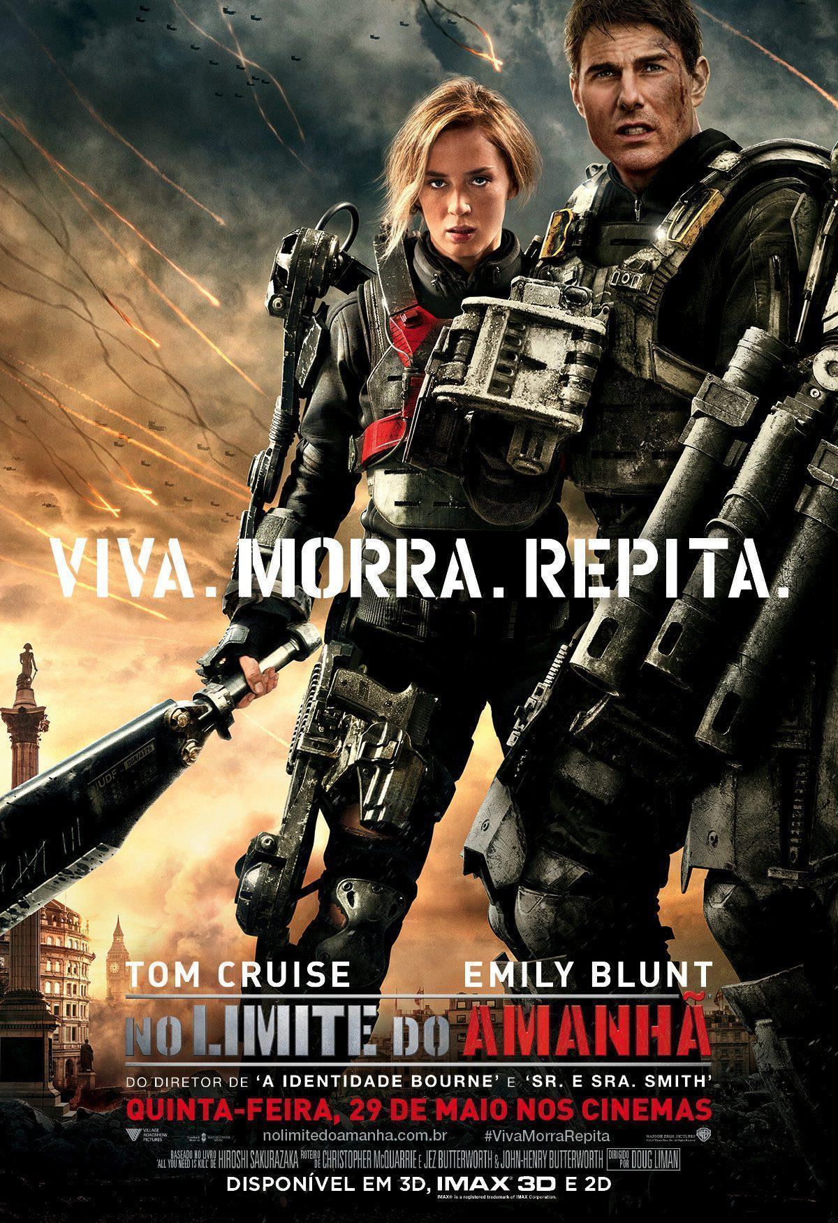 Veja os novos featurettes e cartazes de No Limite do Amanhã - Cinema ...