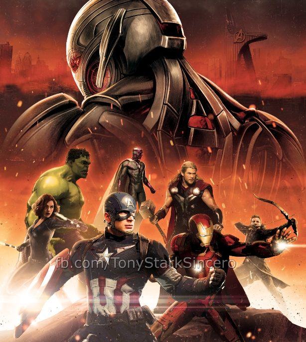 Vingadores: Era de Ultron, Posters Individuais do elenco principal do filme.