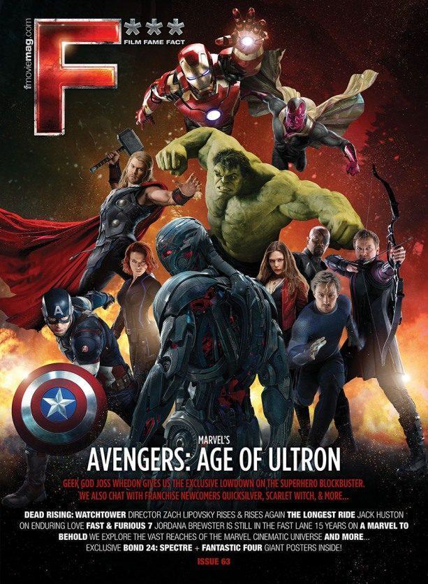 Vingadores: Era de Ultron, Posters Individuais do elenco principal do filme.