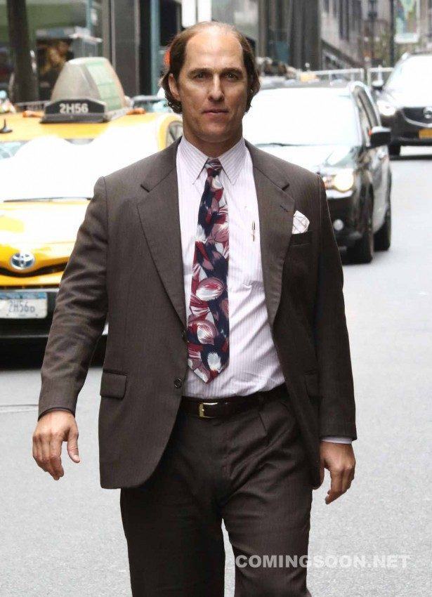 51869984 Celebrities spotted filming scenes on the set of the upcoming movie 'Gold' in New York City, New York on October 4, 2015. Celebrities spotted filming scenes on the set of the upcoming movie 'Gold' in New York City, New York on October 4, 2015. Pictured: Matthew McConaughey FameFlynet, Inc - Beverly Hills, CA, USA - +1 (818) 307-4813