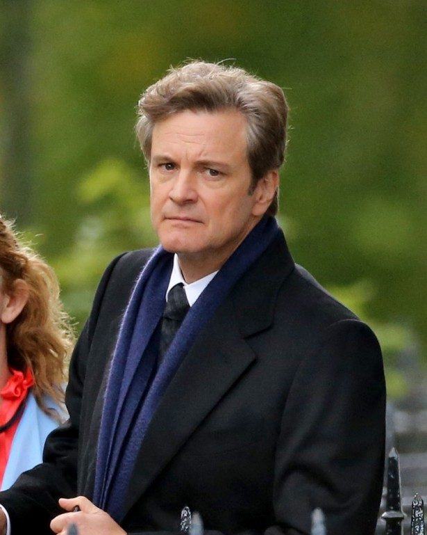 51873706 Stars spotted on the set of the third Bridget Jones film, 'Bridget Jones's Baby' in London, England on October 8, 2015. Stars spotted on the set of the third Bridget Jones film, 'Bridget Jones's Baby' in London, England on October 8, 2015. Pictured: Colin Firth FameFlynet, Inc - Beverly Hills, CA, USA - +1 (818) 307-4813 RESTRICTIONS APPLY: USA ONLY