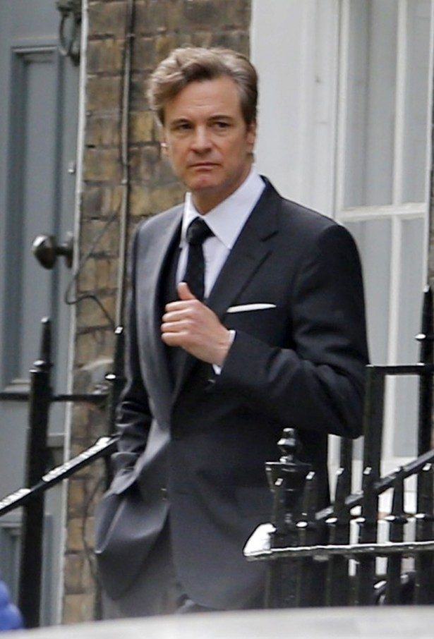 51873707 Stars spotted on the set of the third Bridget Jones film, 'Bridget Jones's Baby' in London, England on October 8, 2015. Stars spotted on the set of the third Bridget Jones film, 'Bridget Jones's Baby' in London, England on October 8, 2015. Pictured: Colin Firth FameFlynet, Inc - Beverly Hills, CA, USA - +1 (818) 307-4813 RESTRICTIONS APPLY: USA ONLY