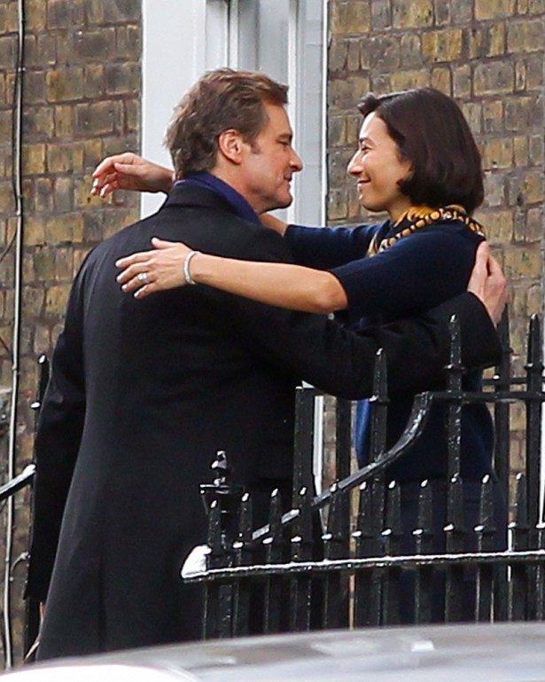 51873738 Stars spotted on the set of the third Bridget Jones film, 'Bridget Jones's Baby' in London, England on October 8, 2015. Stars spotted on the set of the third Bridget Jones film, 'Bridget Jones's Baby' in London, England on October 8, 2015. Pictured: Colin Firth FameFlynet, Inc - Beverly Hills, CA, USA - +1 (818) 307-4813 RESTRICTIONS APPLY: USA ONLY