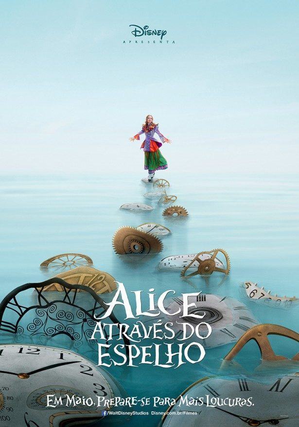 Veja os primeiros teasers de Alice Através do Espelho, com Johnny Depp