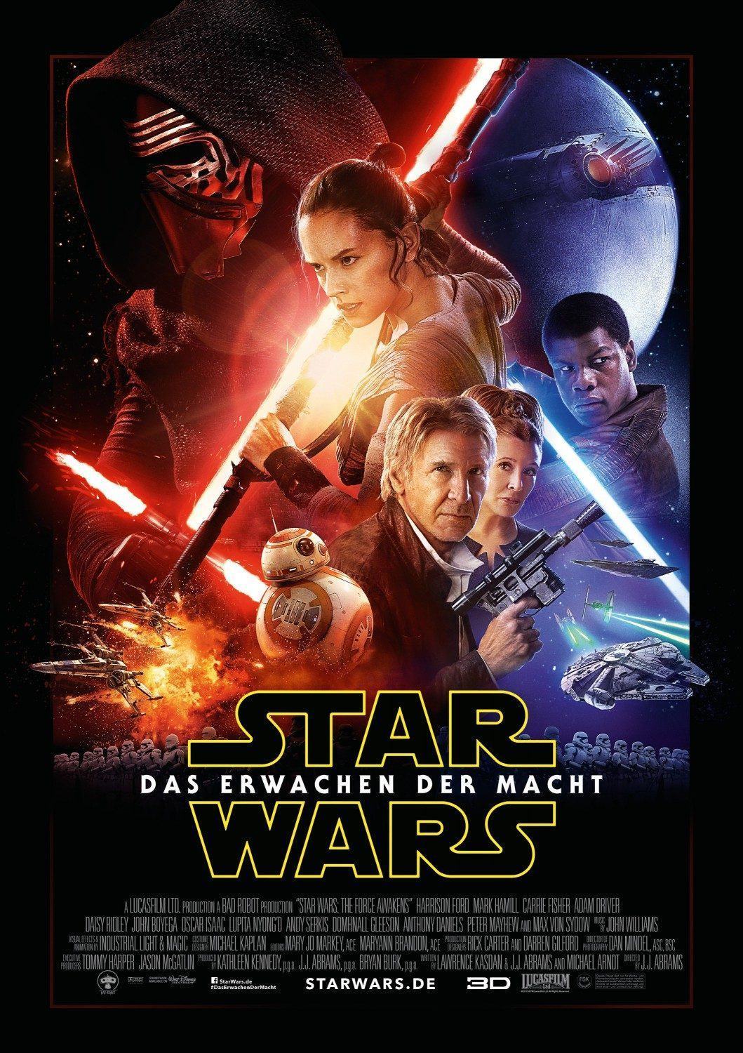 Estrelas de Star Wars: O Despertar da Força são destaque na capa da Empire