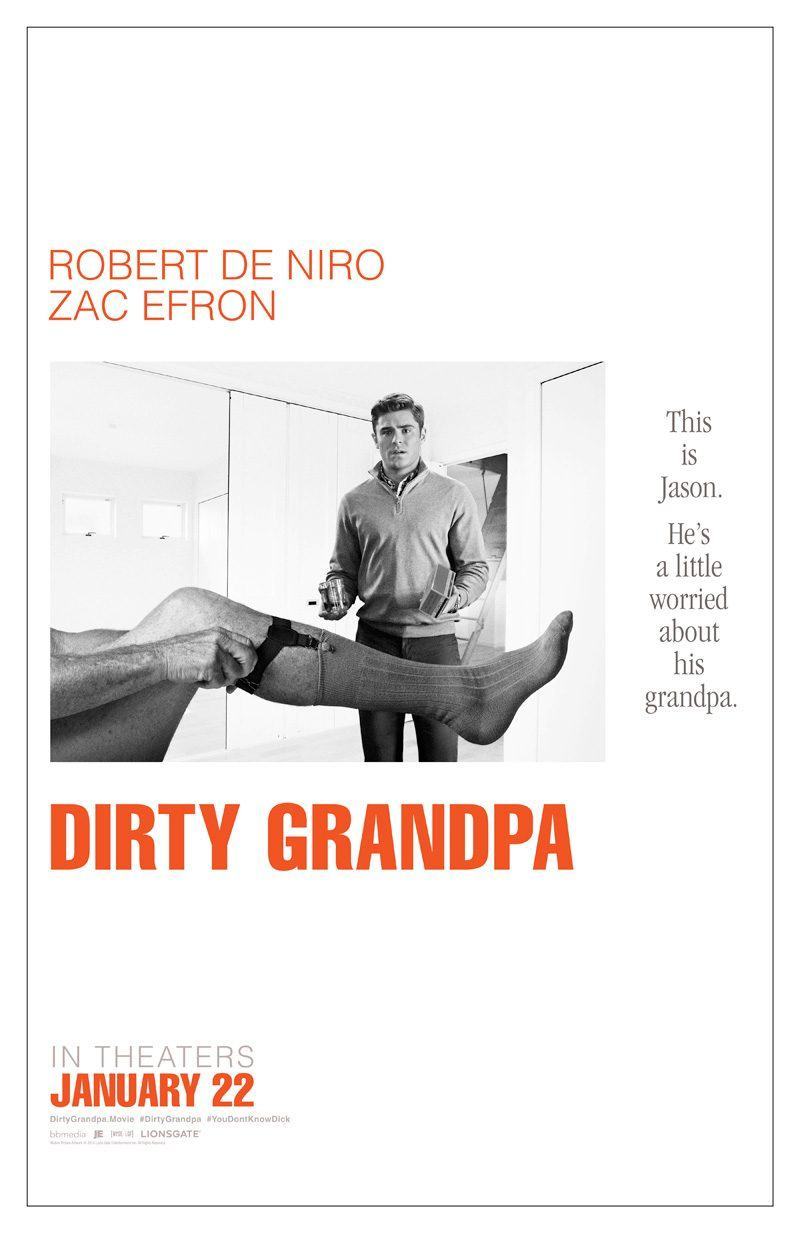 Assista ao trailer para maiores de Dirty Grandpa, com Robert De Niro e Zac Efron