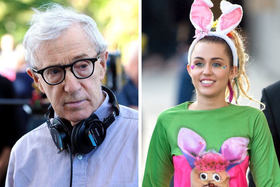 Miley Cyrus e Elaine May entram no elenco da primeira série de Woody Allen