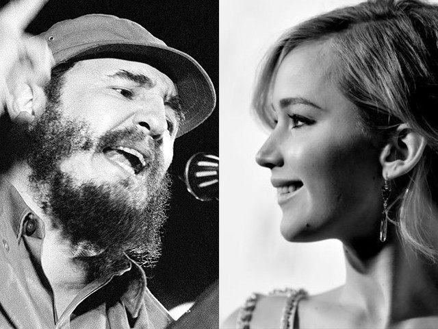 Jennifer Lawrence fará amante de Fidel Castro nos cinemas