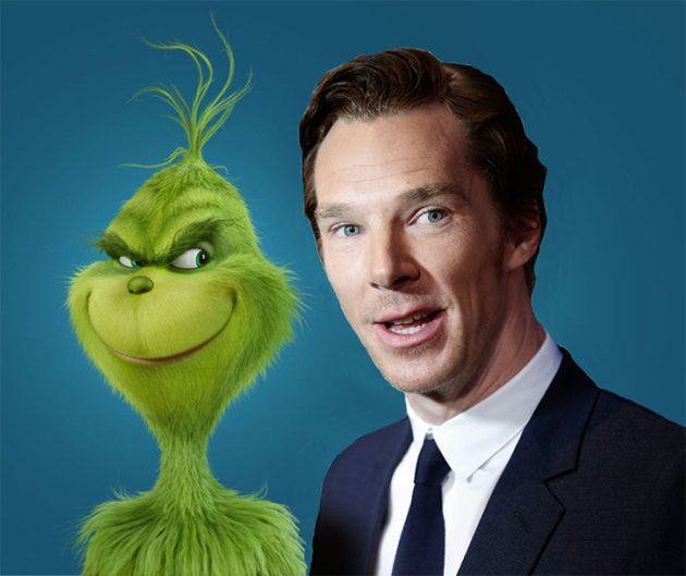Benedict Cumberbatch será o Grinch na versão animada da obra de Dr. Seuss