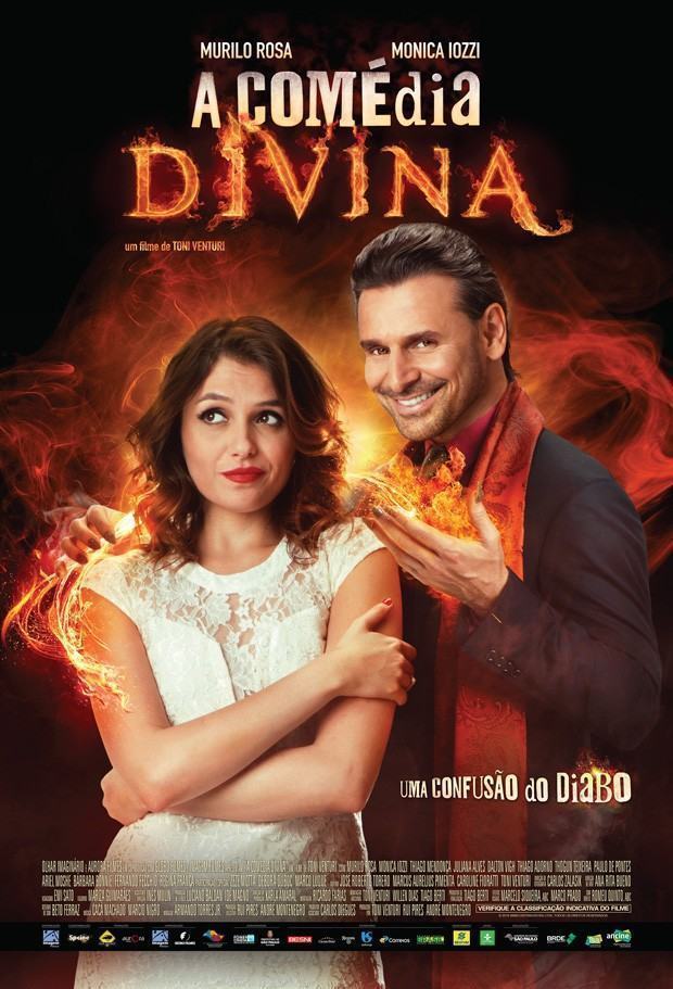 A Comédia Divina com Murilo Rosa e Monica Iozzi tem cartaz divulgado