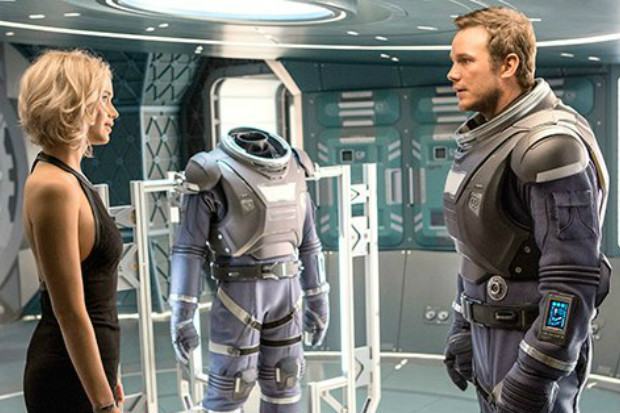 Passengers | Sci-fi com Jennifer Lawrence e Chris Pratt tem primeiro pôster divulgado