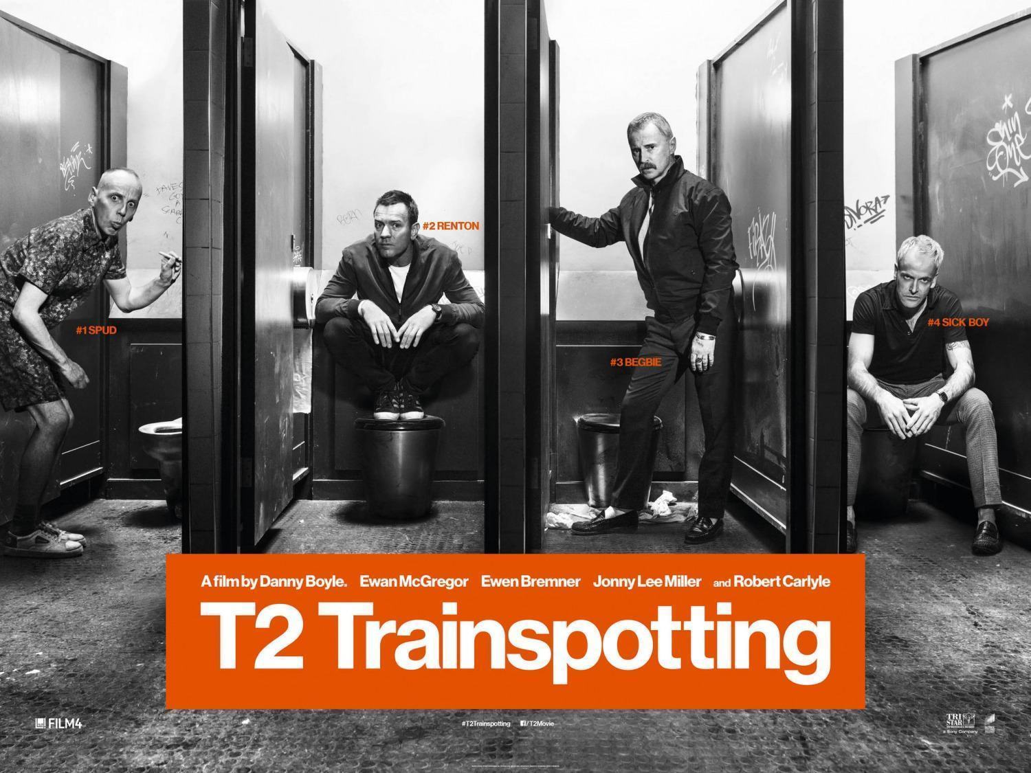 Trainspotting 2 | Ewan McGregor volta ao banheiro em poster da sequência