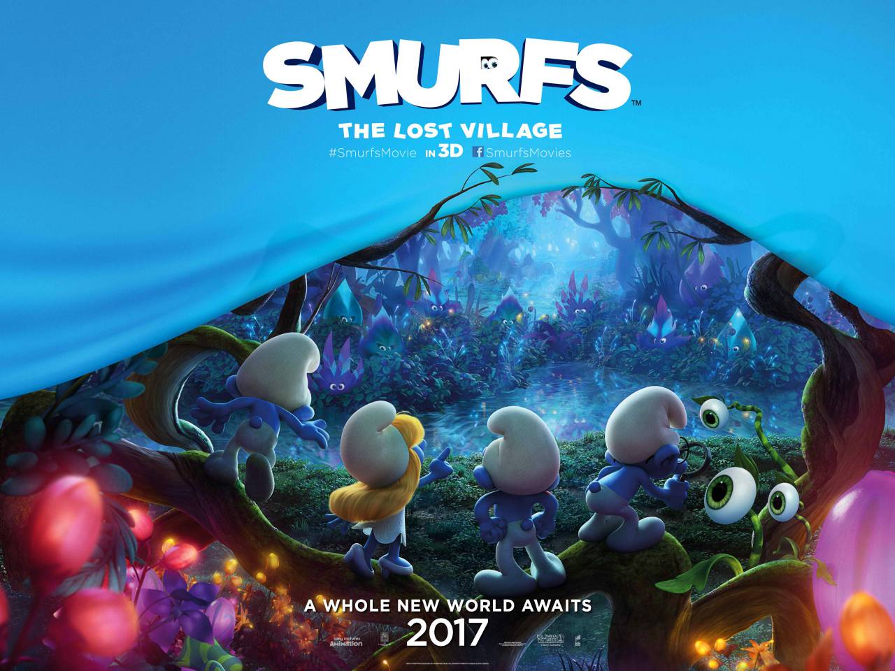 Os Smurfs | Terceiro filme da franquia ganha seu primeiro trailer