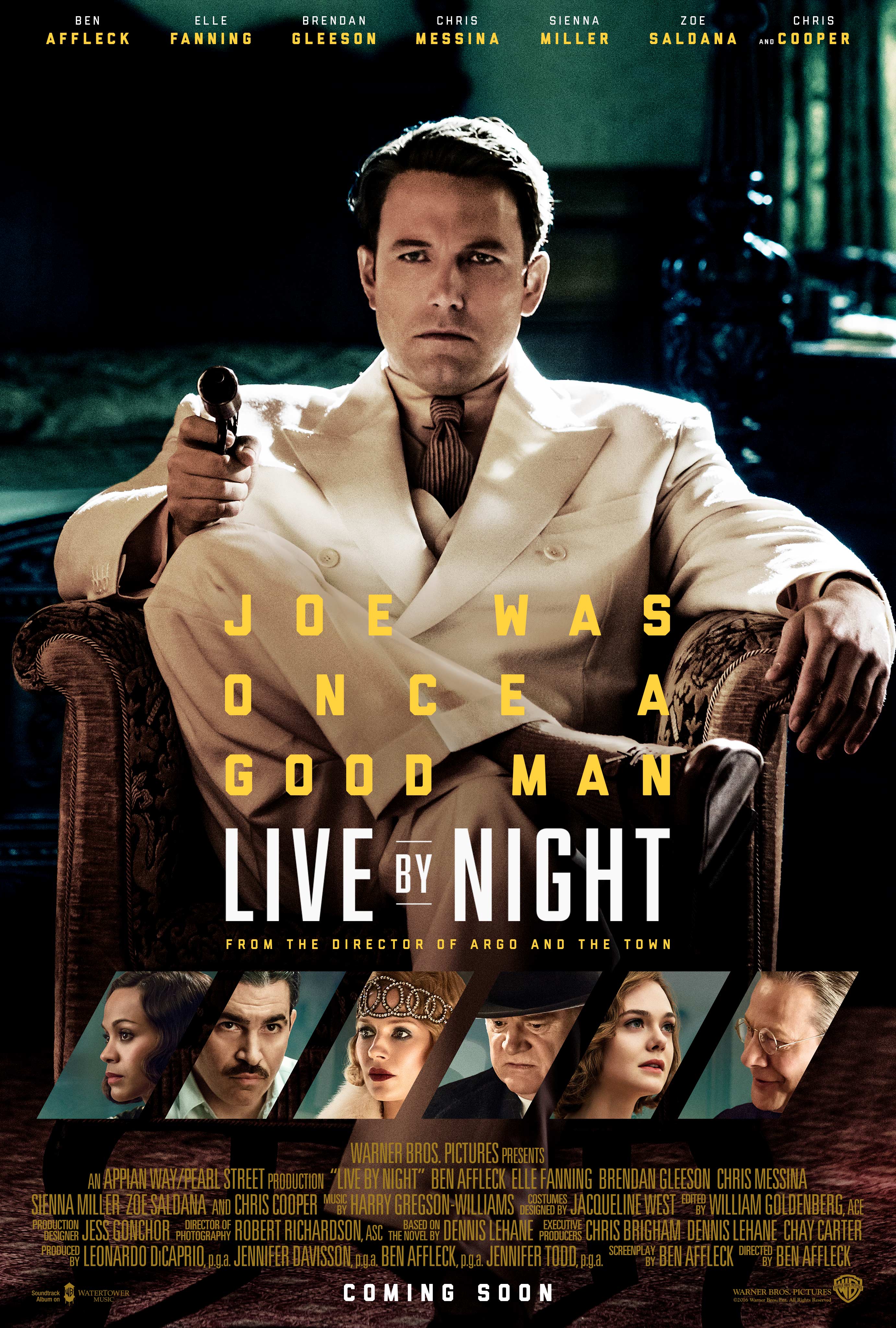 A Lei da Noite | Filme dirigido por Ben Affleck ganha novo pôster
