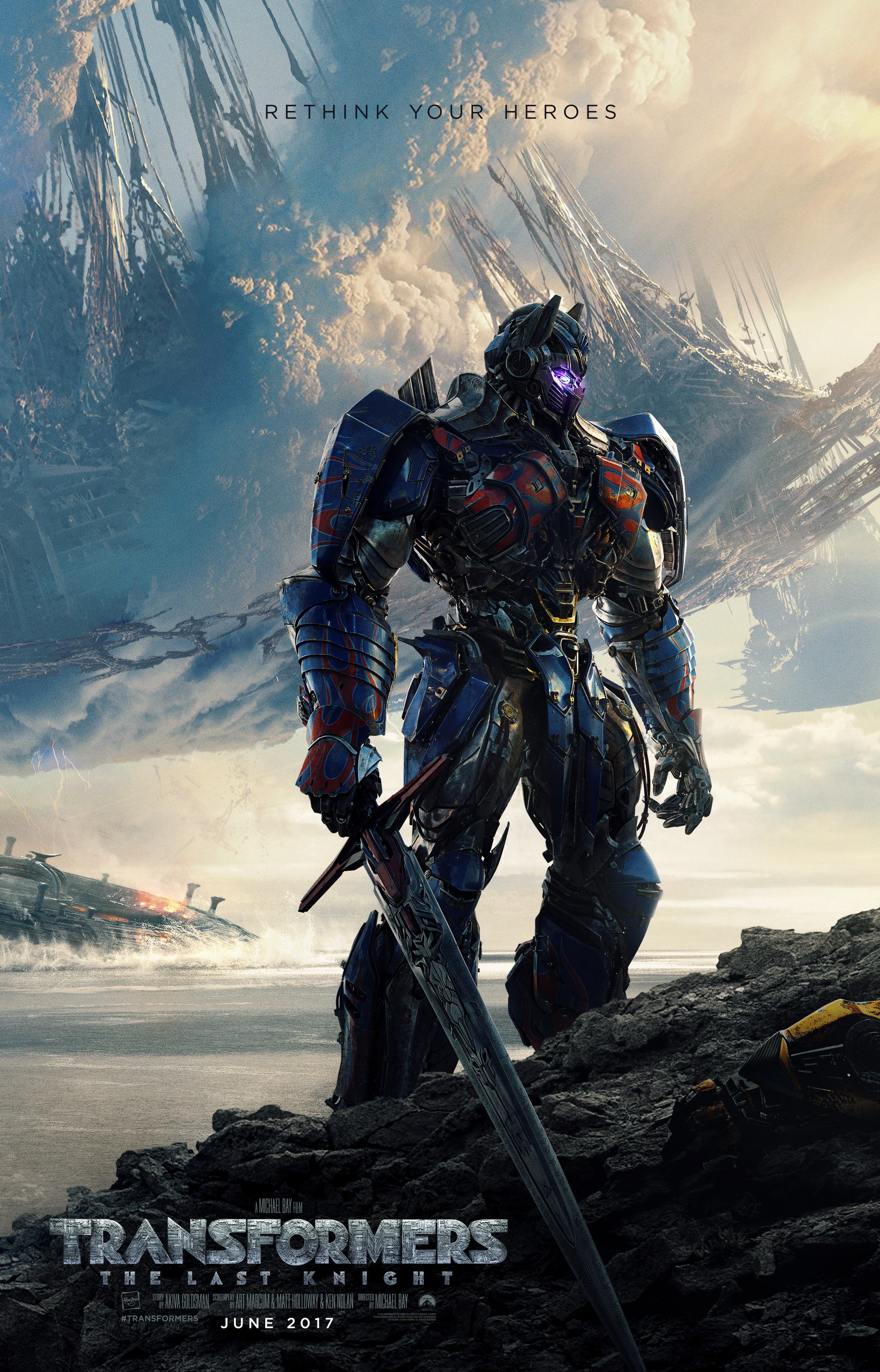 Transformers: O Último Cavaleiro | Novo pôster mostra Optimus Prime