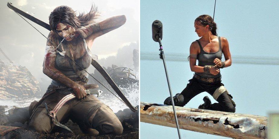 Tomb Raider | Primeiras fotos do set mostram Alicia Vikander como Lara Croft