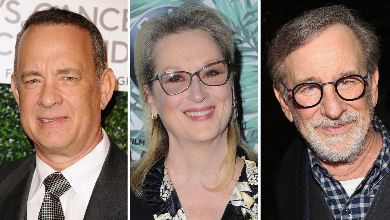 Tom Hanks e Meryl Streep estarão no próximo filme de Steven Spielberg