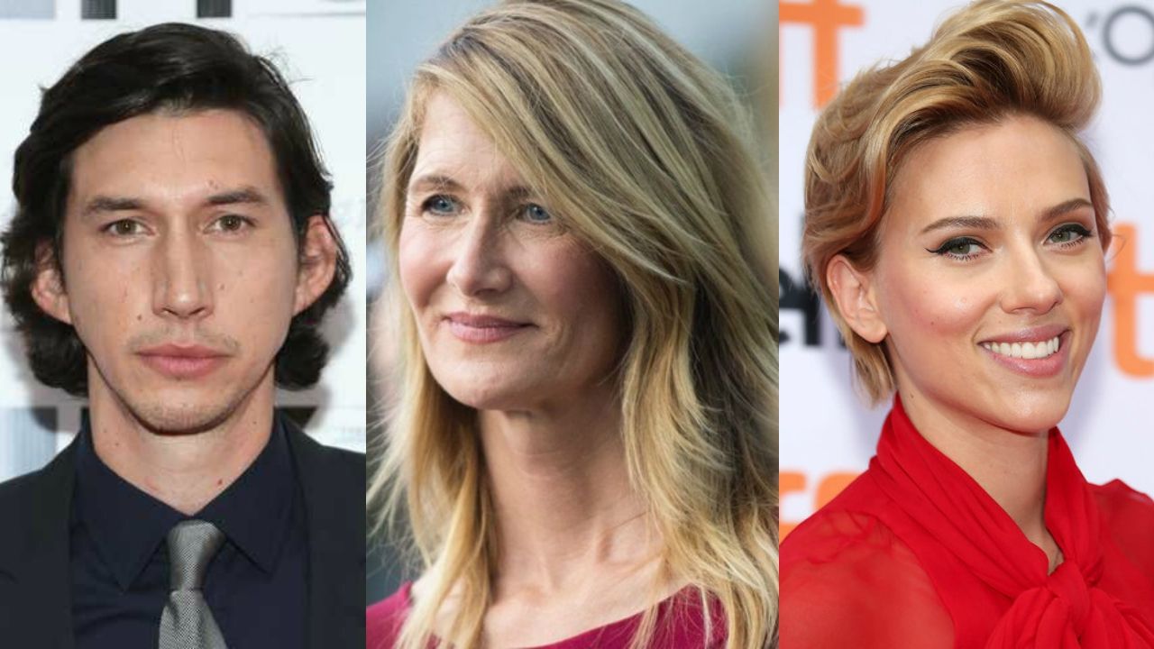 Adam Driver, Laura Dern e Scarlett Johansson irão estrelar próximo filme de Noah Baumbach