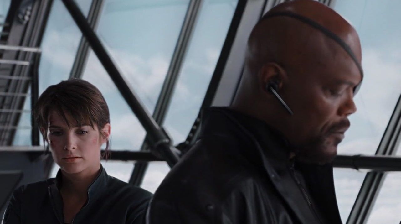 Vingadores 4 | Nick Fury e Maria Hill são vistos em imagem divulgada do set de filmagens