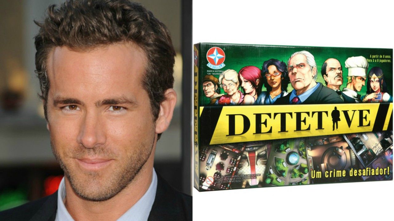 Ryan Reynolds irá produzir filme baseado no jogo de tabuleiro Detetive