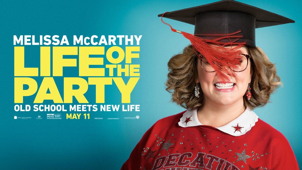Life of the Party | Divulgado trailer do novo filme da atriz Melissa McCarthy