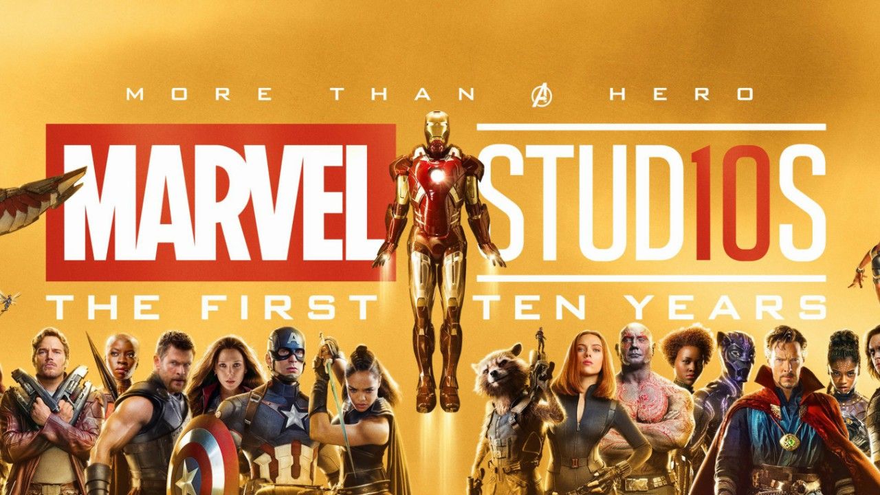 Heróis ganham pôsteres celebrando os 10 anos do Universo Cinematográfico da Marvel