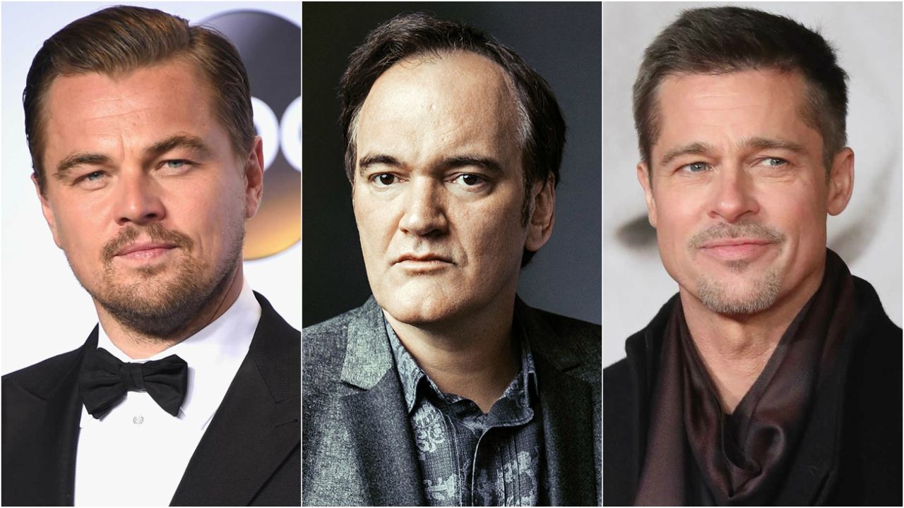 Novo filme de Quentin Tarantino ganha título oficial e confirma Leonardo DiCaprio e Brad Pitt no elenco