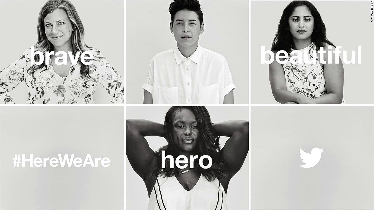 Lançado primeiro comercial de #HereWeAre, nova campanha do Twitter sobre empoderamento feminino