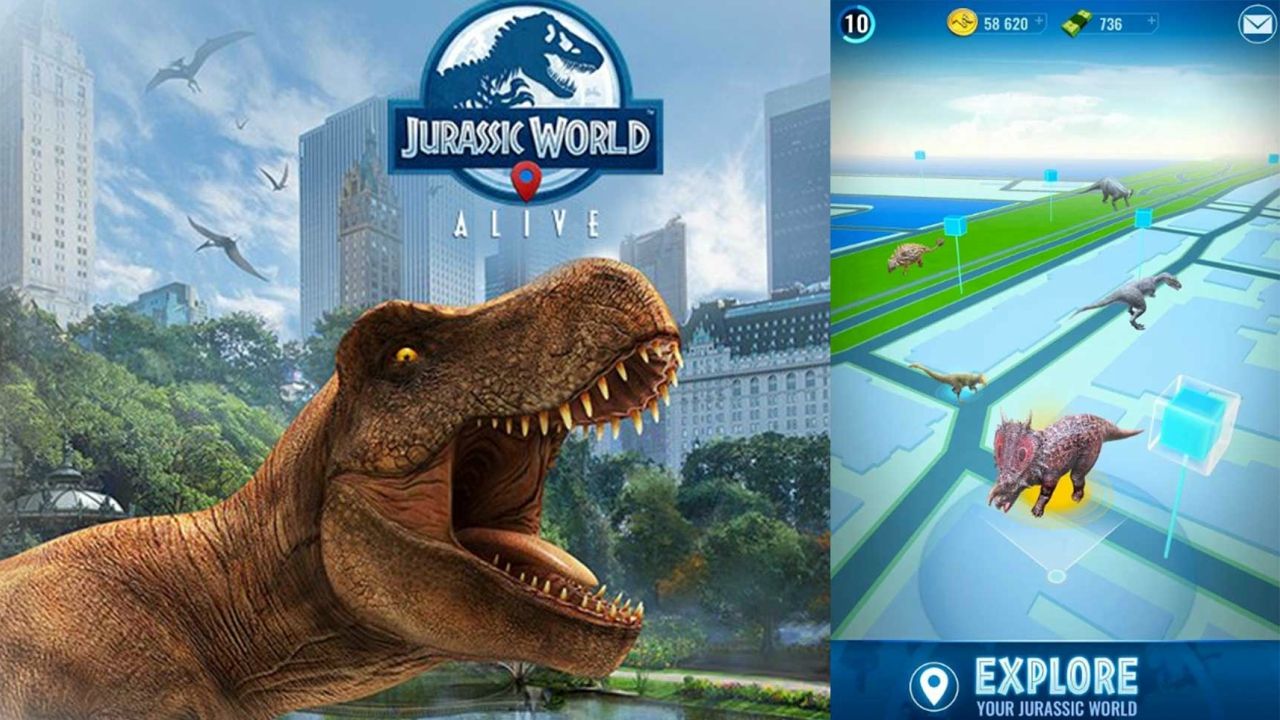 Jurassic World ganhará jogo ao estilo de Pokémon GO!