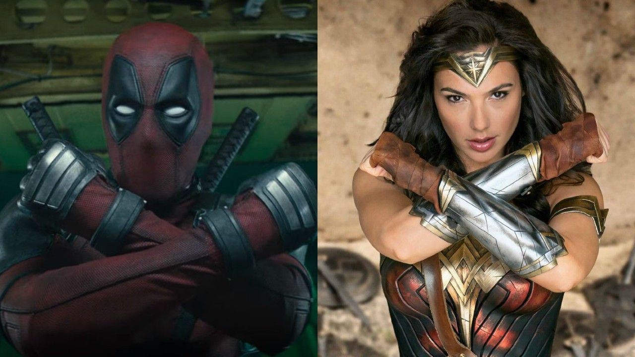 Deadpool 2 | Gal Gadot brinca com Ryan Reynolds roubando a pose da Mulher-Maravilha