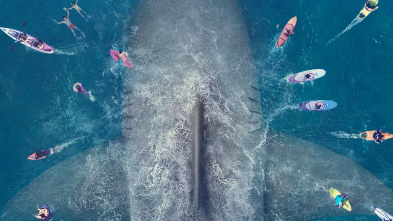 The Meg | Pôster e trailer revelam tubarão gigante pré-histórico