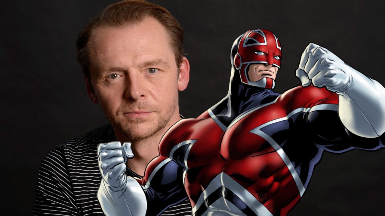 Capitão Britânia | Simon Pegg gostaria de interpretar o herói da Marvel nas telonas