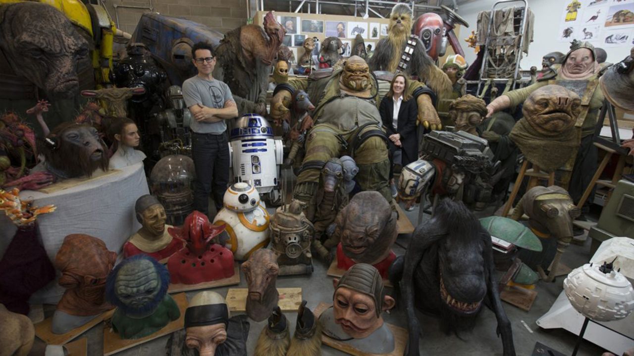 Lucasfilm compartilha fotos de set dos últimos quatro filmes de Star Wars